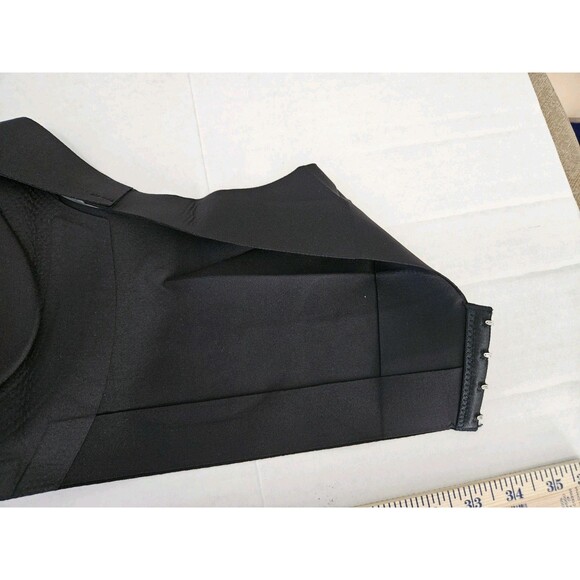 XXL Light Black Wireless Lift Bra Removable Pads Comfort Lift 4 Hook 4 Adjusts - Picture 5 of 8
